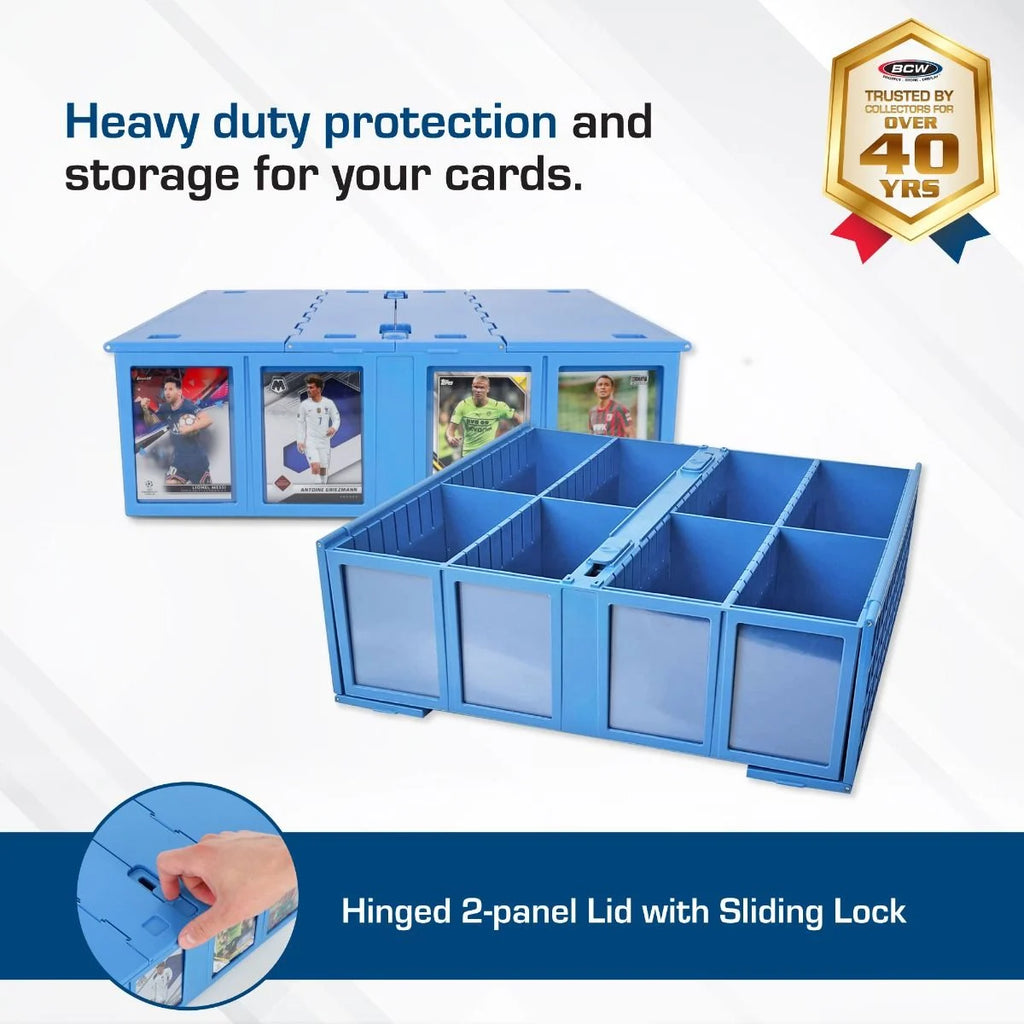 Collectible Card Bin - 3200 - Blue