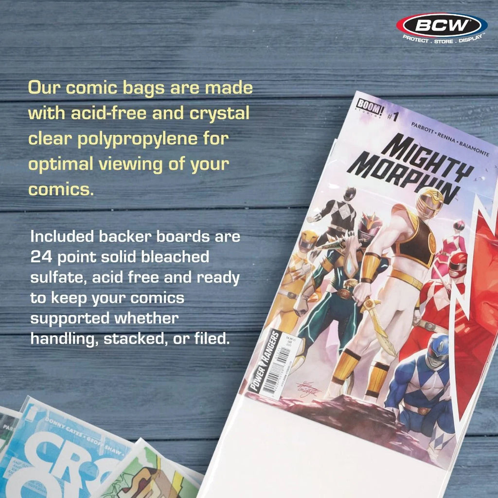 Premade® Resealable Current Comic Bag and Board