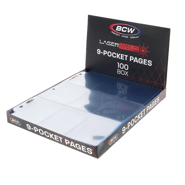 LaserWeld® 9-Pocket Page - Side Load (100 CT. Box)