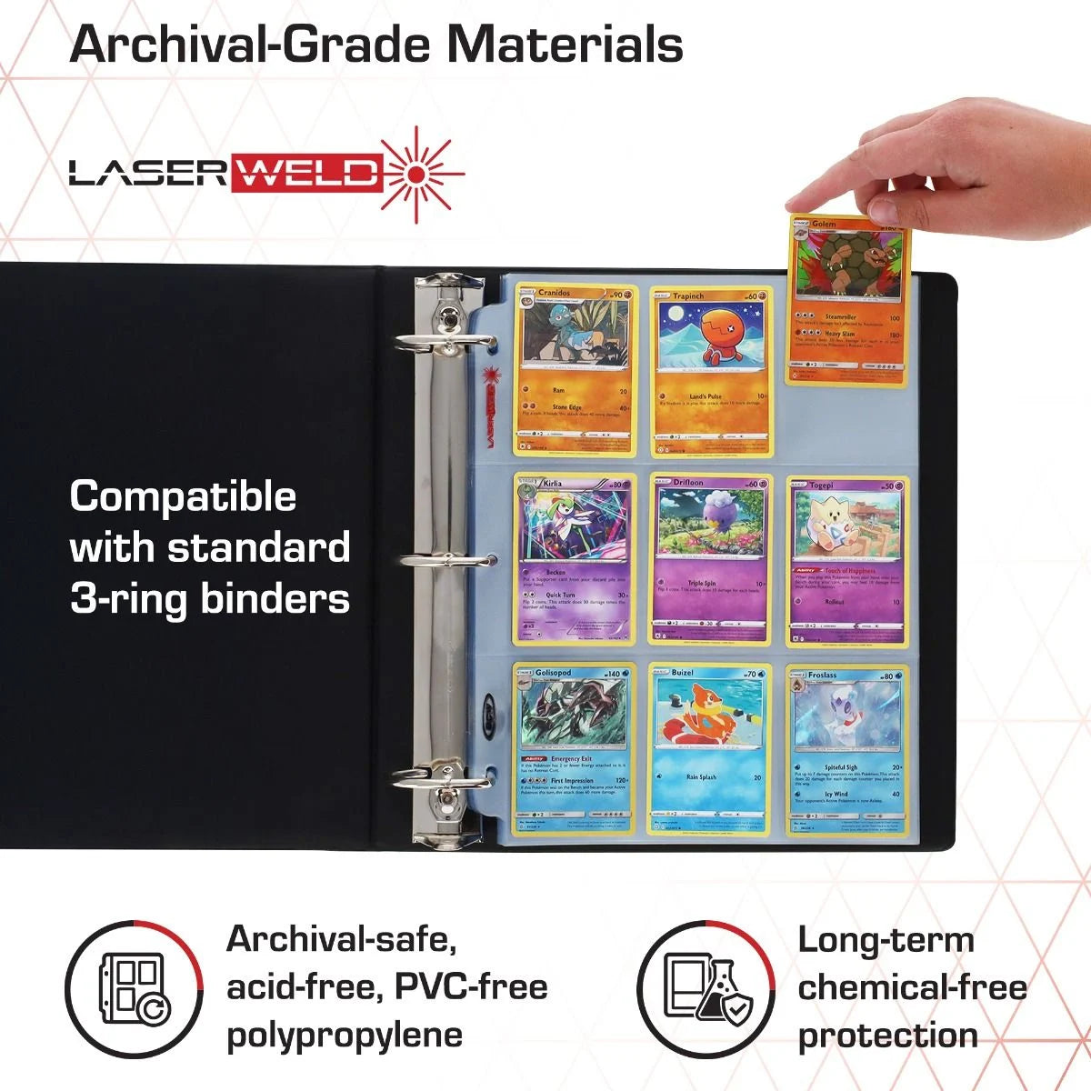 LaserWeld® 9-Pocket Page (100 CT. Box)