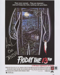 Ari Lehman Signed "Friday the 13th" 8x10 Photo Inscribed "OG Jason" (PA)