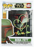 Daniel Logan Signed "Star Wars" Boba Fett #480 Funko Pop! Bobble-Head Vinyl Figure Inscribed "Boba Fett" (PA)