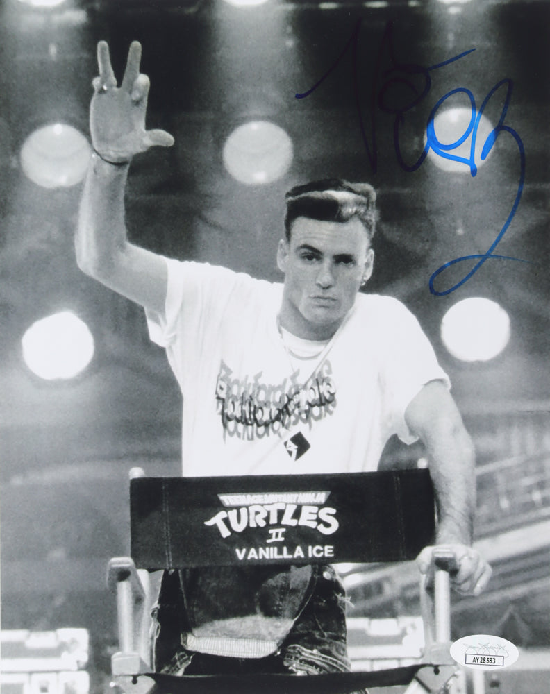 Vanilla Ice Signed 8x10 Photo (JSA)