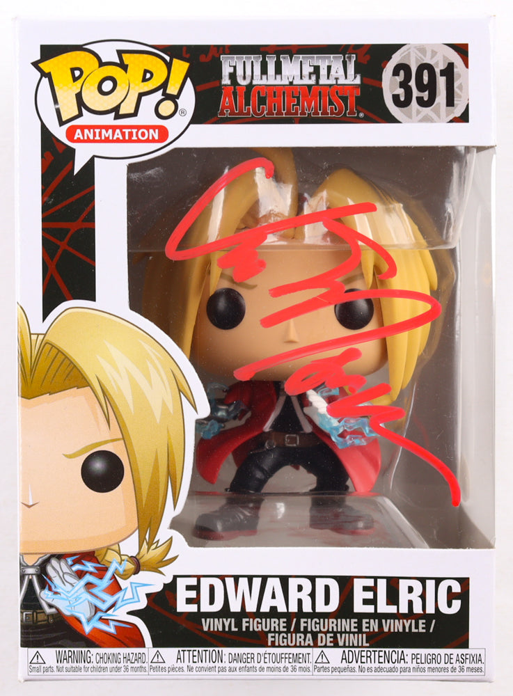 Vic Mignogna Signed "Full Metal Alchemist" #391 Edward Elric Funko Pop! Vinyl Figure (JSA)