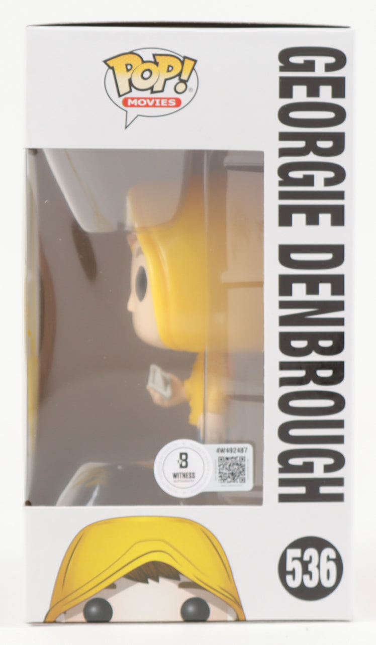 Jackson Robert Scott Signed "IT" #536 Georgie Funko Pop! (Beckett)