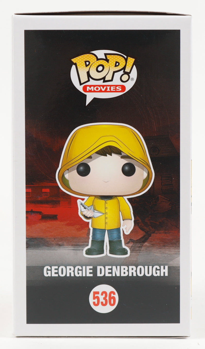 Jackson Robert Scott Signed "IT" #536 Georgie Funko Pop! (Beckett)