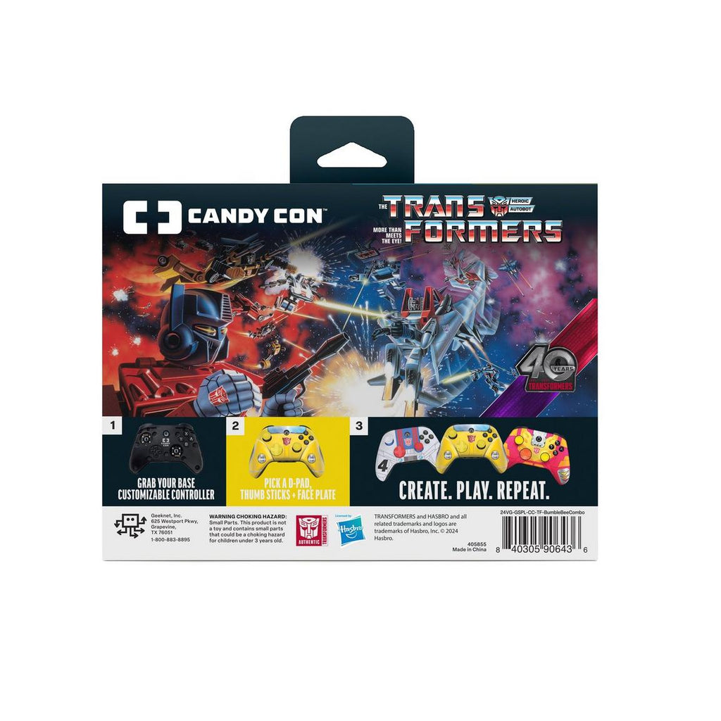 CANDY CON Transformers Bumble Bee Combo Pack Licensed Controller Kit