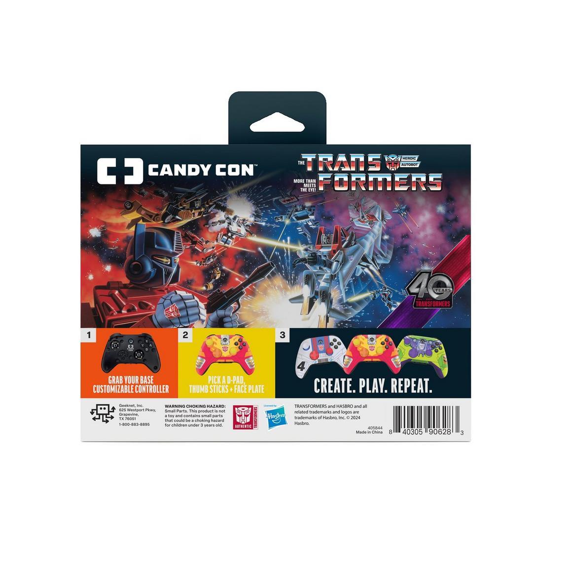 CANDY CON Transformers Hot Rod Combo Pack Licensed Controller Kit