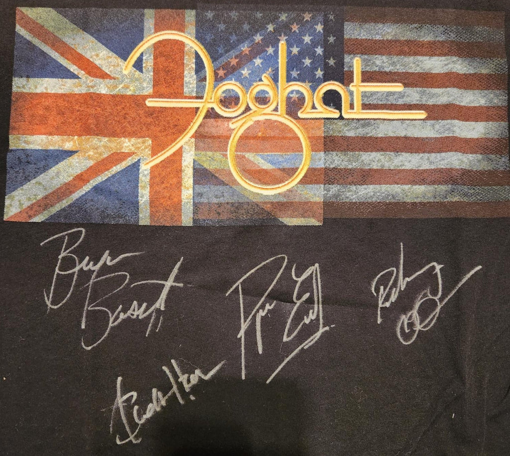 Foghat Signed T-Shirt
