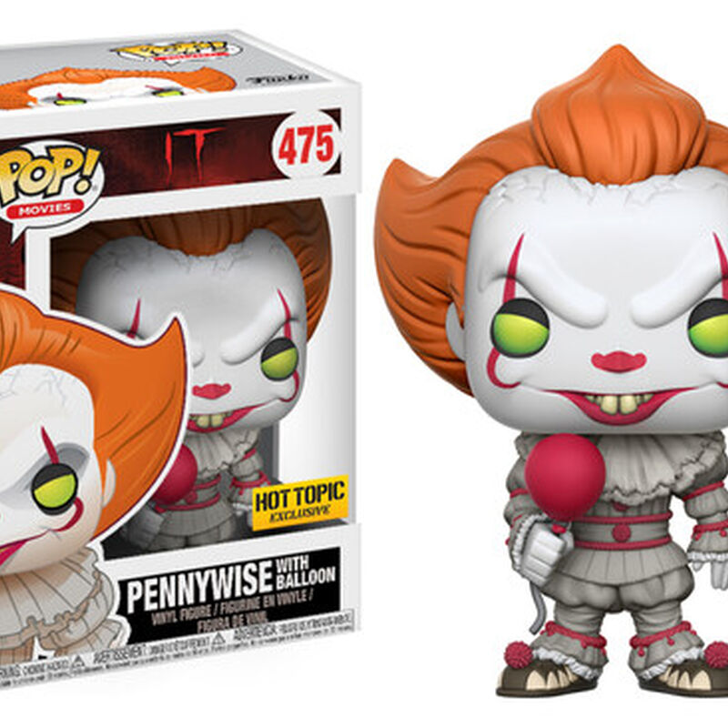 IT IT (Pennywise with Balloon) HOT TOPIC EXCLUSIVE