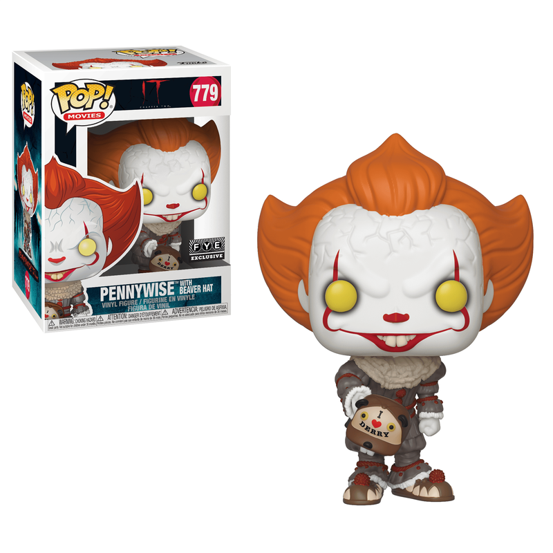 IT POP Movies: IT: Chapter 2- Pennywise w/Beaver Hat