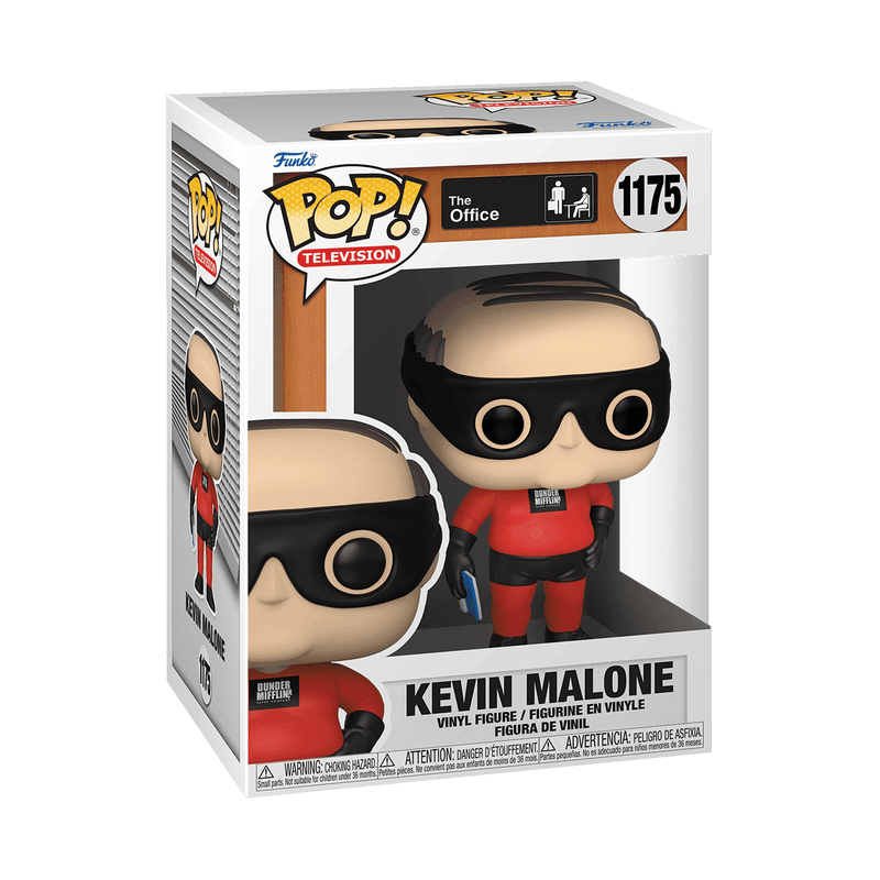 The Office Pop! Kevin Malone as Dunder Mifflin Superhero