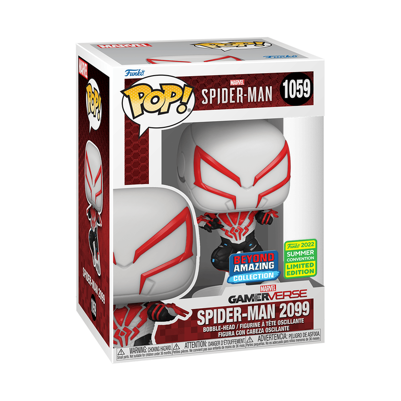 Marvel Pop! Spider-Man 2099 (White Suit) [Damaged Box]