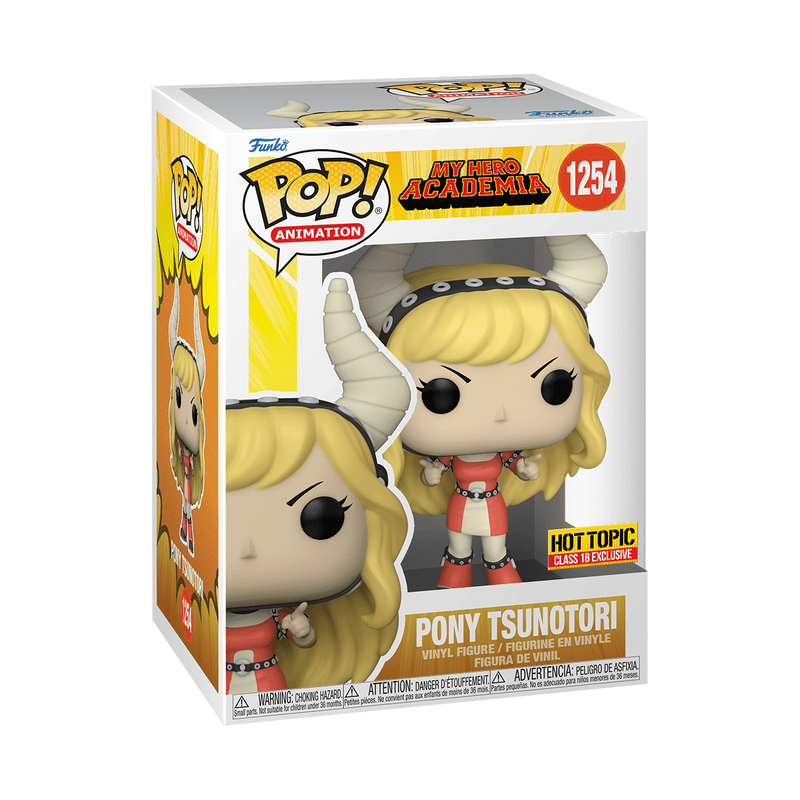 My Hero Academia Pop! Pony Tsunotori HOT TOPIC EXCLUSIVE