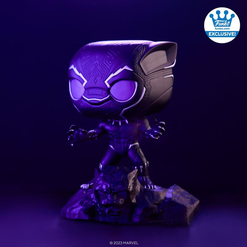 Marvel Pop! Lights and Sounds Black Panther (Damaged Box)