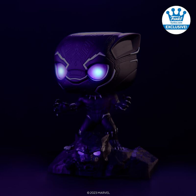 Marvel Pop! Lights and Sounds Black Panther (Damaged Box)
