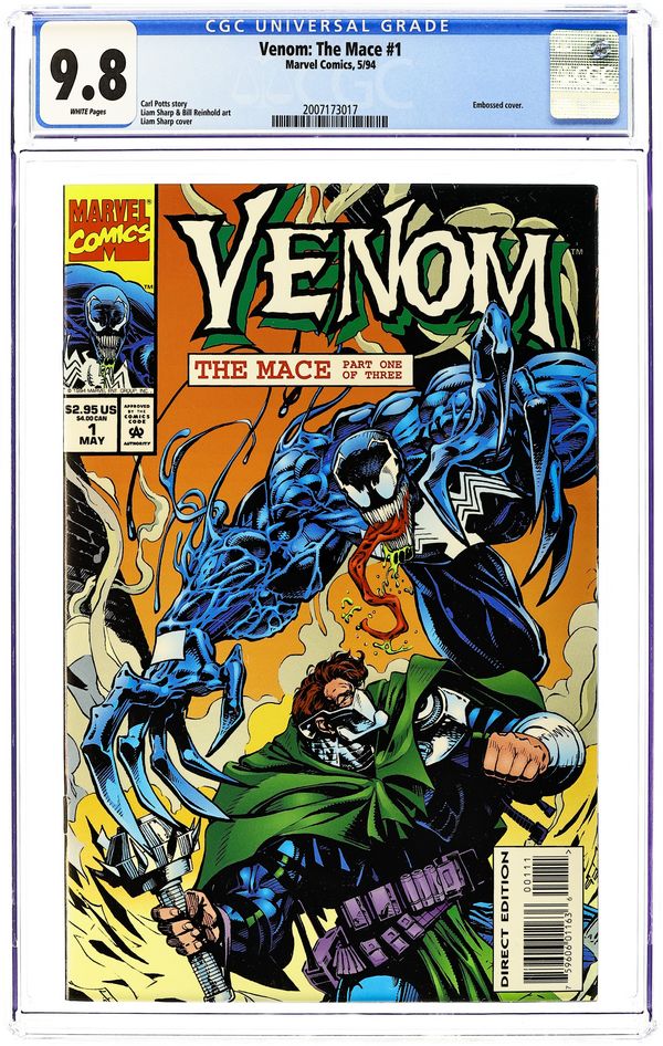 Venom The Mace (1994) 1 CGC 9.8