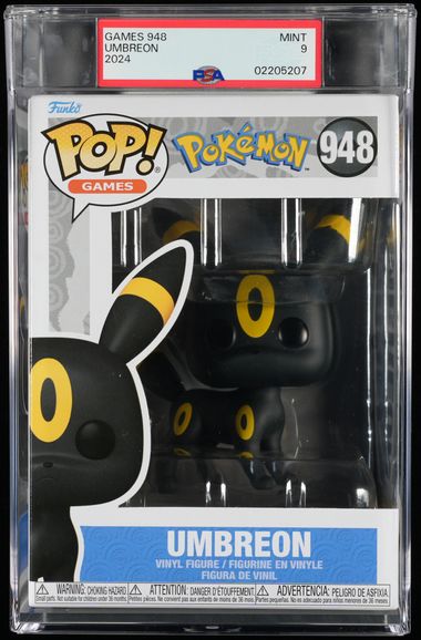 Games 948 Umbreon PSA Graded Mint 9