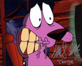 Marty Grabstein Courage the Cowardly Dog 8x10 Signed Photo JSA Certified Autograph