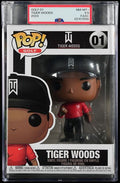 Golf 01 Tiger Woods 2019 PSA Graded Near Mint - Mint+ 8.5