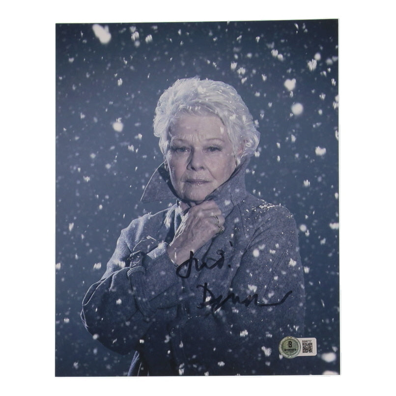 Judi Dench Signed 8x10 Photo (Beckett)