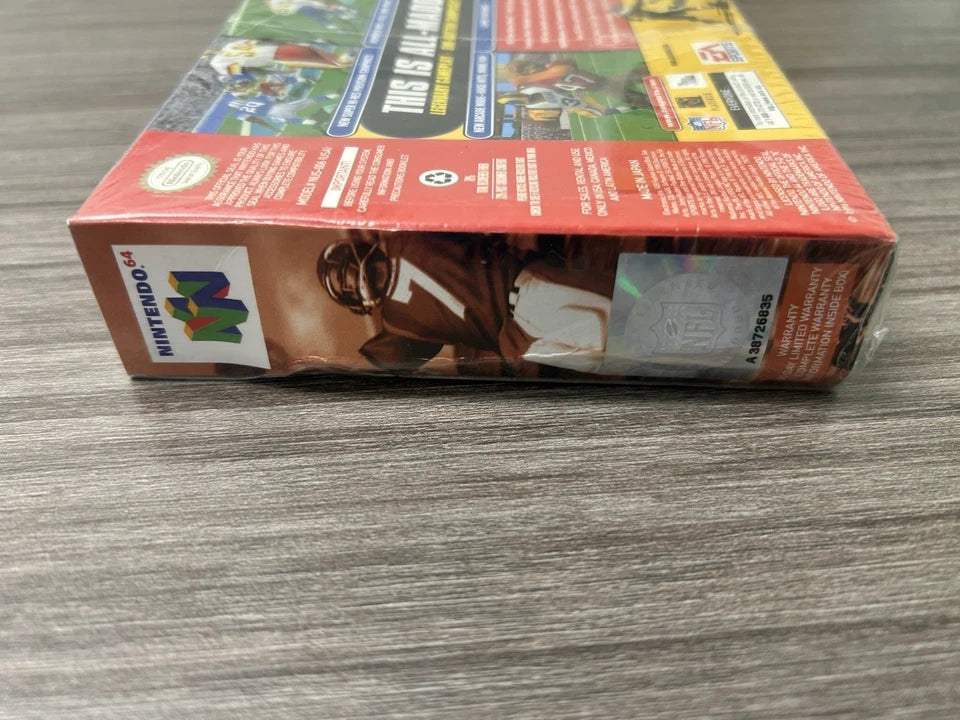Madden NFL 99 N64 Sealed New in Box (Minor Box Dent)