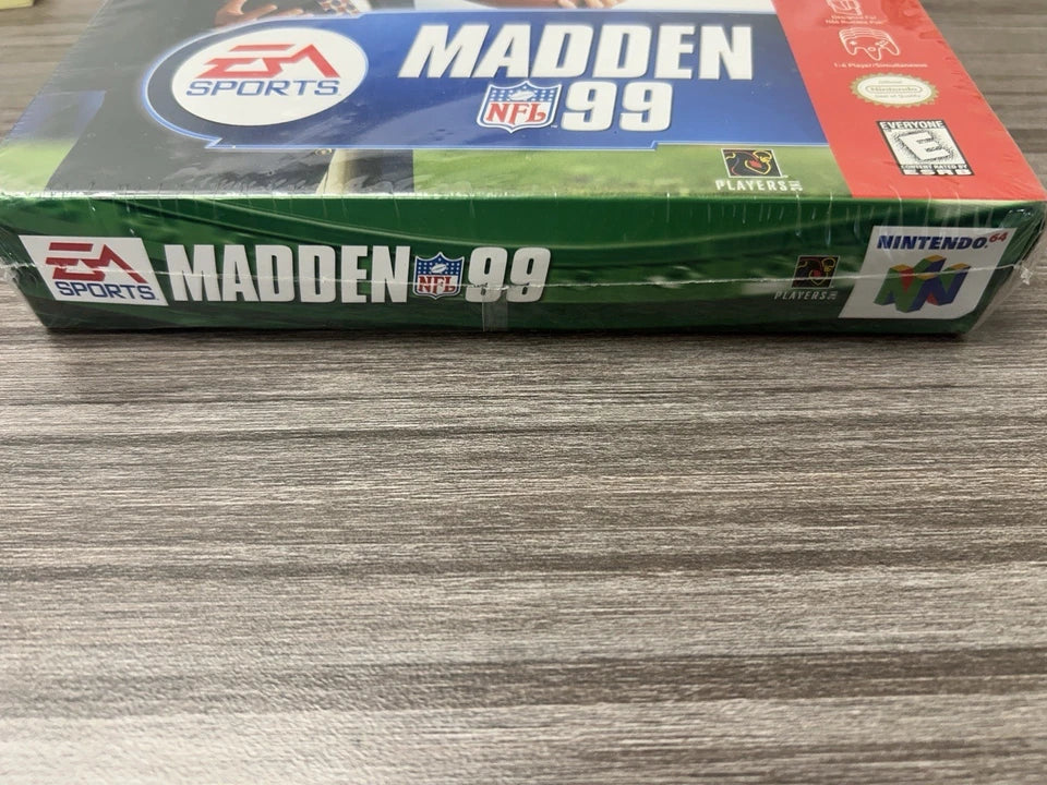 Madden NFL 99 N64 Sealed New in Box (Minor Box Dent)