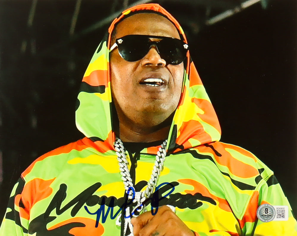 Master P Signed 8x10 Photo (Beckett)