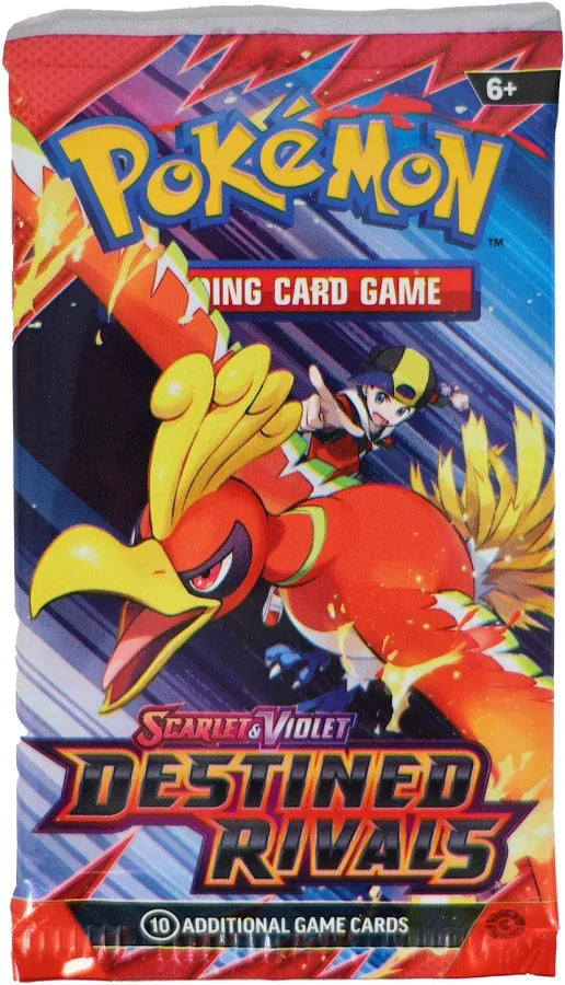Pokémon TCG: Scarlet & Violet Destined Rivals Booster Pack (Pack Artwork May Very)
