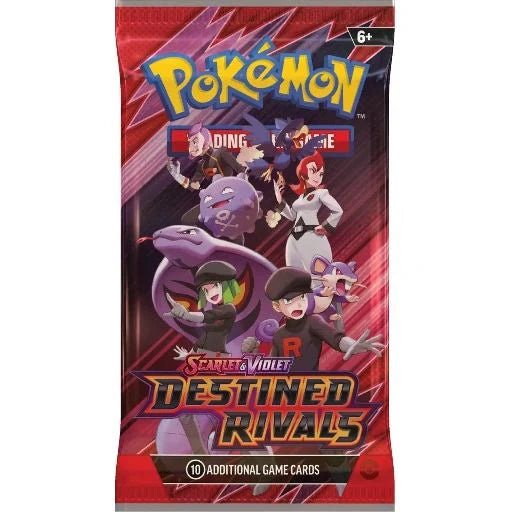 Pokémon TCG: Scarlet & Violet Destined Rivals Booster Pack (Pack Artwork May Very)