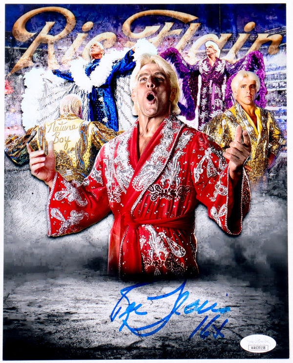 Ric Flair Signed WWE 8x10 Photo (JSA)