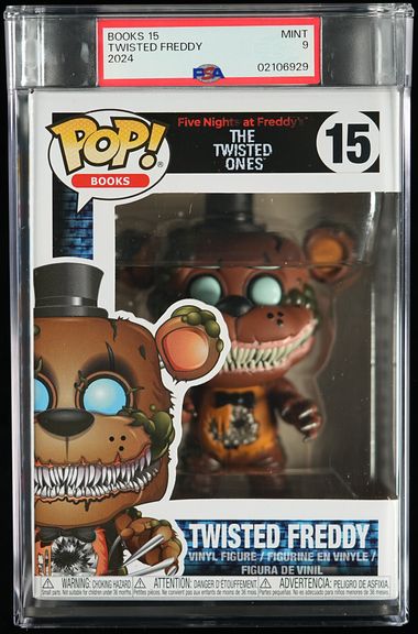 Books 15 Twisted Freddy 2018 PSA Graded Mint 9