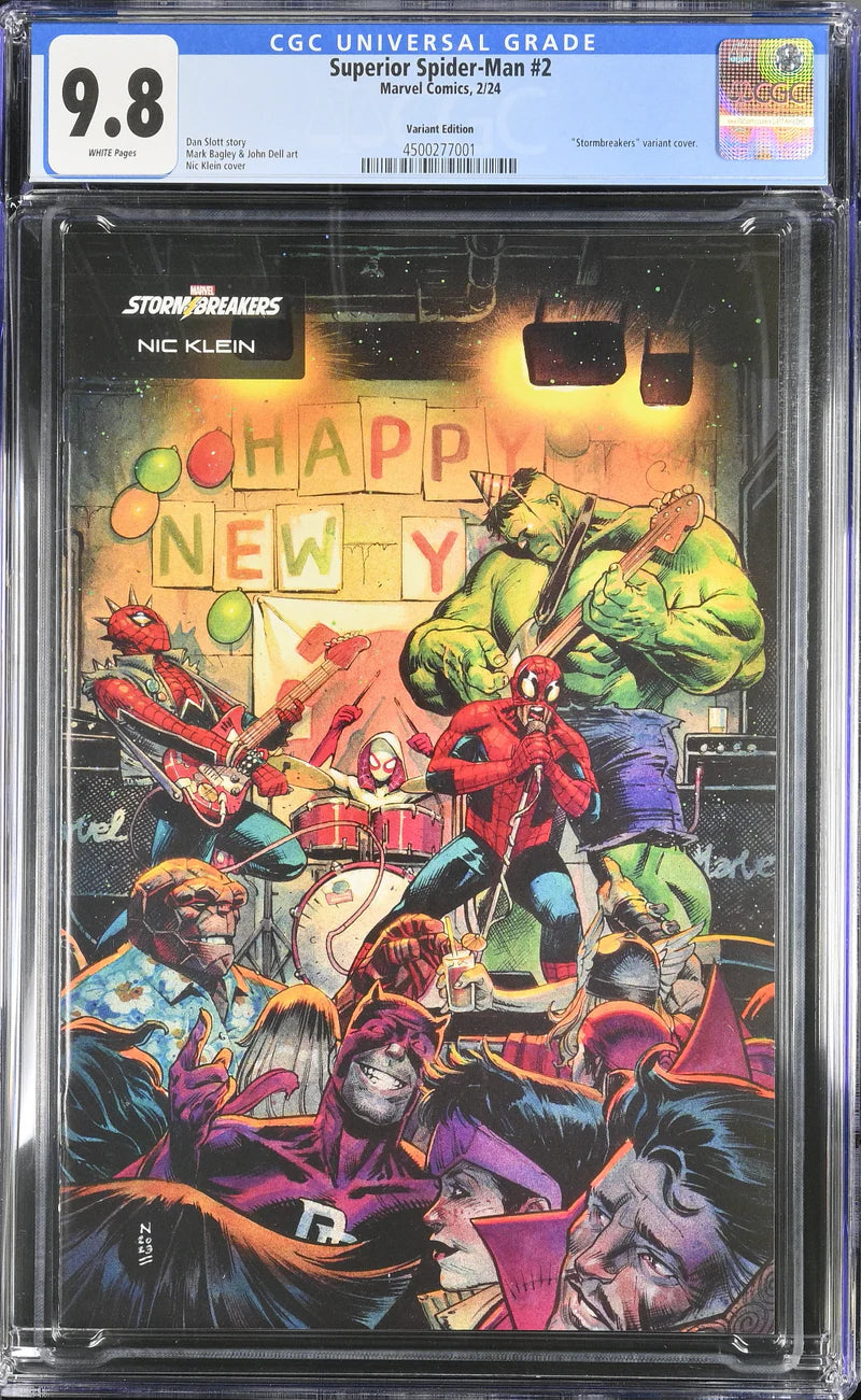 Superior Spider-Man #2 Klein Variant CGC 9.8