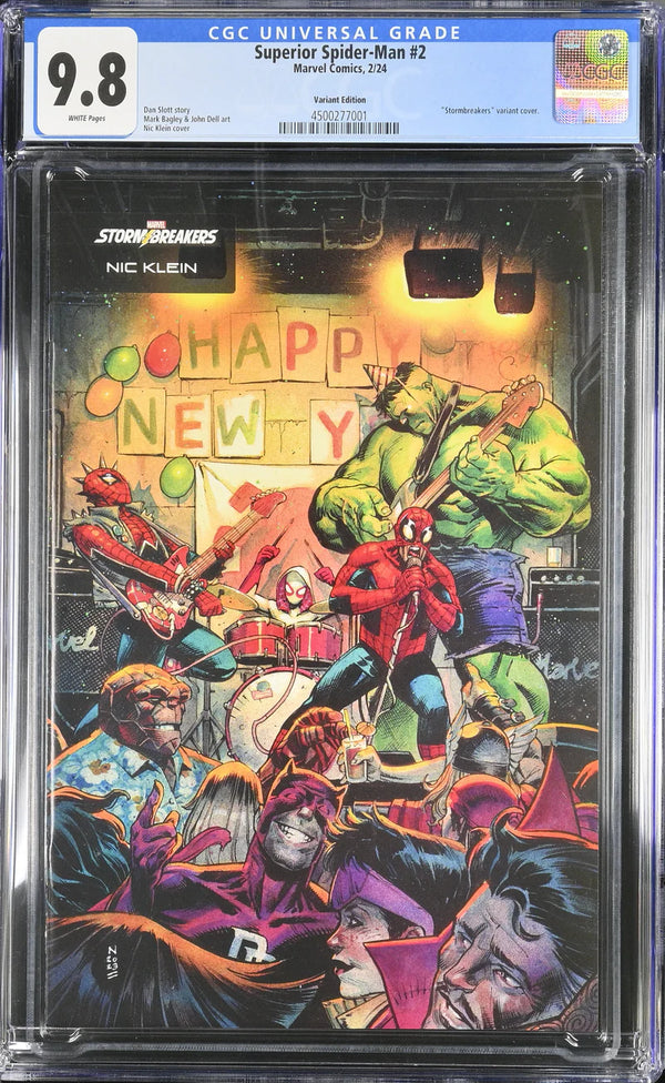Superior Spider-Man #2 Klein Variant CGC 9.8