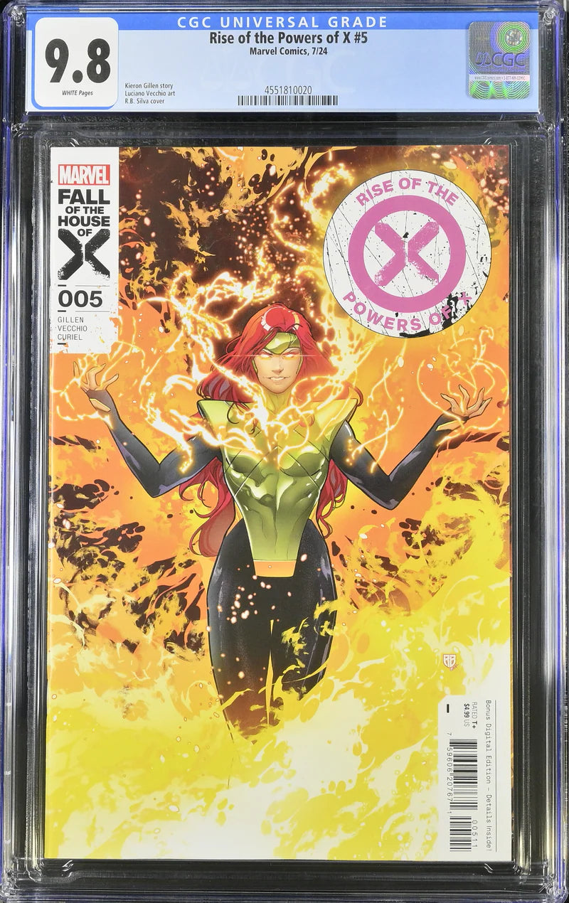 Rise of the Powers of X #5 CGC 9.8