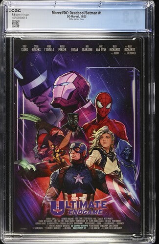 Marvel/DC: Deadpool/Batman #1 CGC 9.8 Frank Miller variant