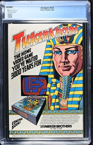 Avengers Vol 1 #232 CGC 9.8 Starfox