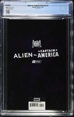 Alien vs. Captain America #1 Dan Panosian foil cover