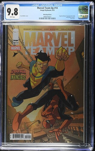Marvel Team-Up  Vol 3 #14 Foil cover Reprint (Spider-Man, Invinvible)