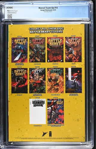 Marvel Team-Up  Vol 3 #14 Foil cover Reprint (Spider-Man, Invinvible)