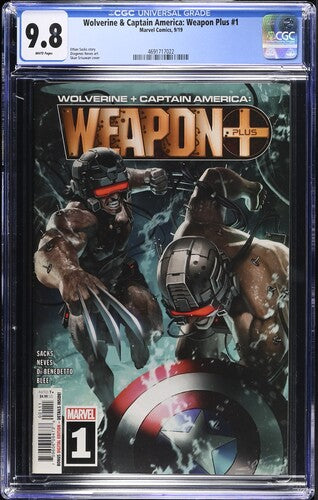 Wolverine & Captain America: Weapon Plus #1 Skan Srisuwan cover CGC 9.8