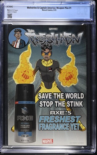 Wolverine & Captain America: Weapon Plus #1 Skan Srisuwan cover CGC 9.8