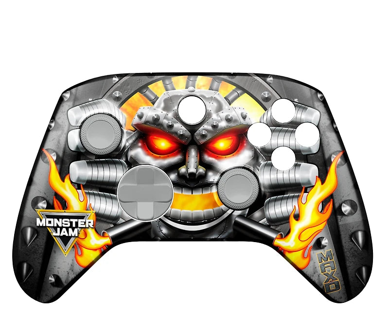 Monster Jam Face Plate Combo Pack For Candy Con Base Unit Controller - MAX-D