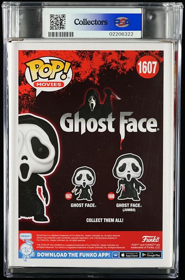 Movies 1607 Ghost Face 2024 PSA Graded Mint 9