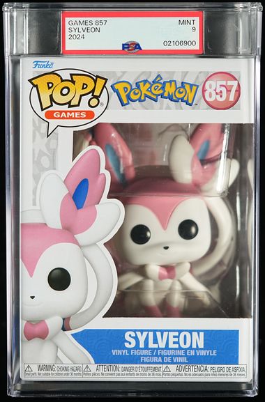 Games 857 Sylveon 2022 PSA Graded Mint 9