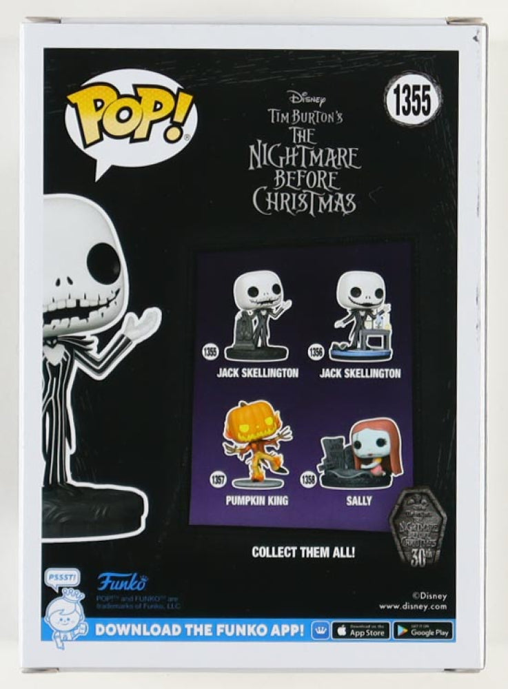 Chris Sarandon Signed "Jack Skellington" Funko Pop! #1355 Inscribed "Jack" (PA)