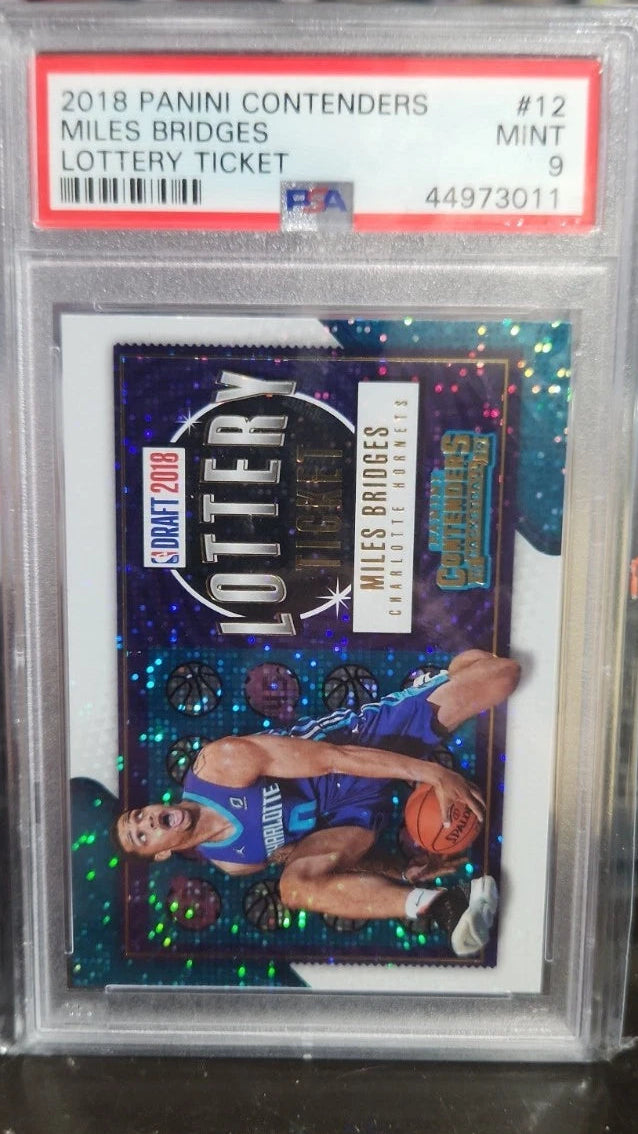 2018 PANINI CONTENDERS LOTTERY TICKET #12 MILES BRIDGES