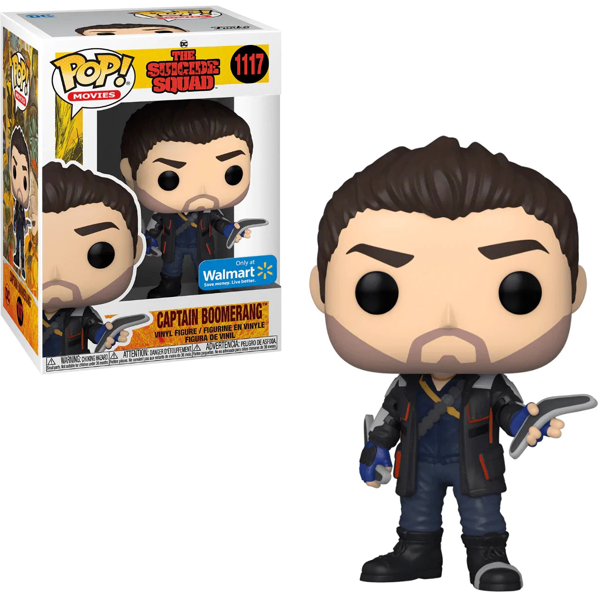 Funko Pop! Movies #1117 CAPTAIN BOOMERANG The Suicide Squad Vinyl Figure