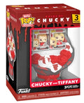 FUNKO BITTY POP BRIDE OF CHUCKY BOUQUET CHUCKY & TIFFANY (VALENTINE)