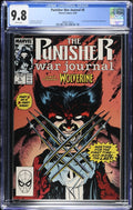 Punisher War Journal #6 CGC 9.8 Marvel 1989 Jim Lee 1st Wolverine vs Punisher